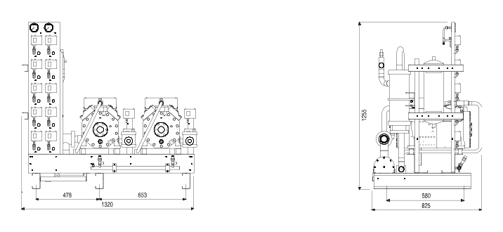 BSCR-2P-ZB21 dimension drawing