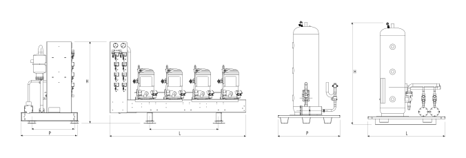 BHSR-5P-ZB76 dimension drawing
