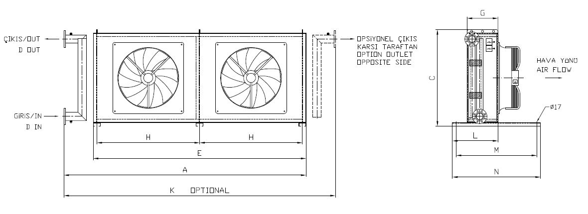BC/BD-263BA5-B02 dimension drawing