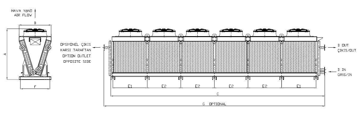 BE-680BB5-B01 dimension drawing