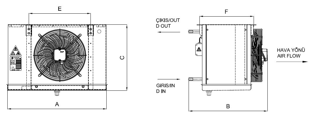 EB-G-120AE7-A05 dimension drawing