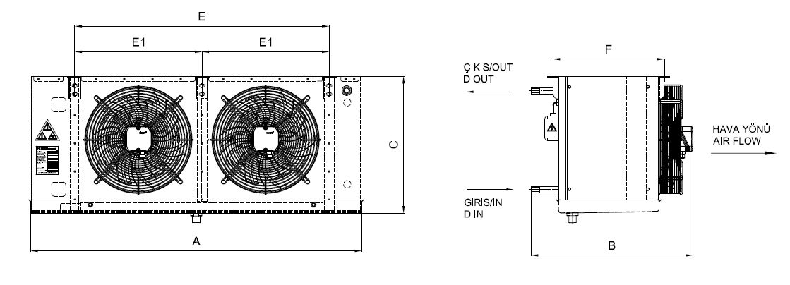 EB-G-225AB6-A05 dimension drawing