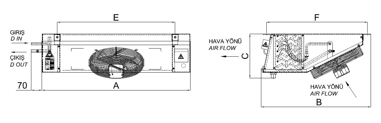 EG-130AE4-C21 dimension drawing