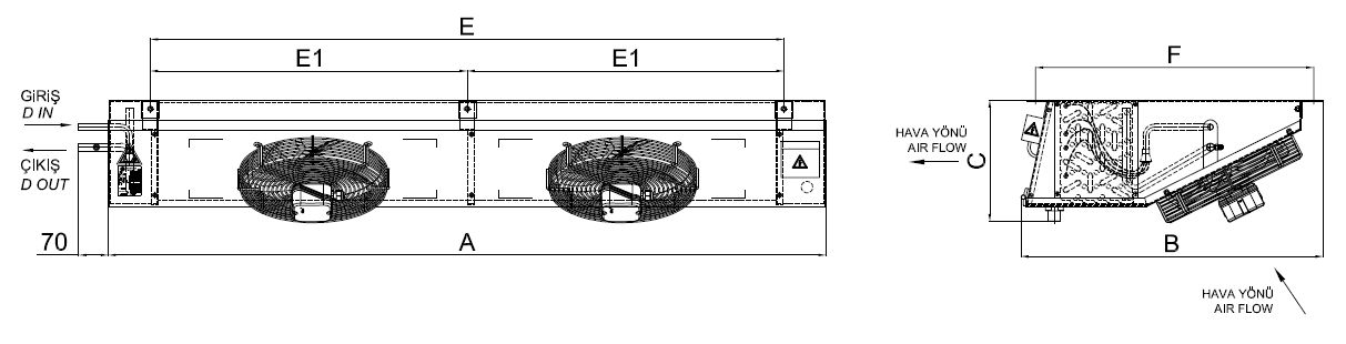 EG-225AB4-C23 dimension drawing