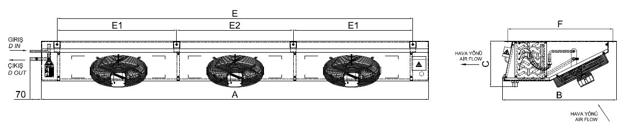 EG-325BB4-C23 dimension drawing